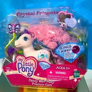 【新品】マイリトルポニー フィギュア　G3 Precious Gem My Little Pony G3: Precious Gem - Crystal Princess Fancy